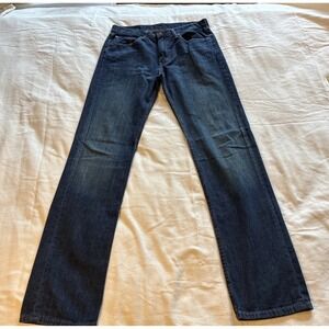 Levi's Men's Jeans 514 32 X 36 Dark Wash Straight Fit